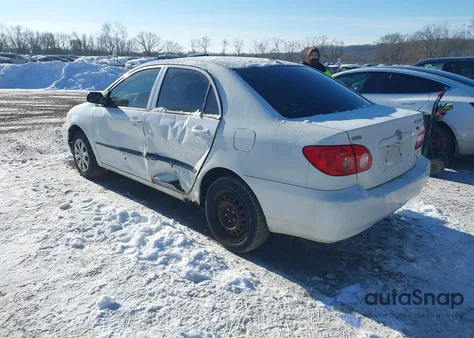 2007 Toyota Corolla Ce from USA, damaged, VIN JTDBR32E770101359